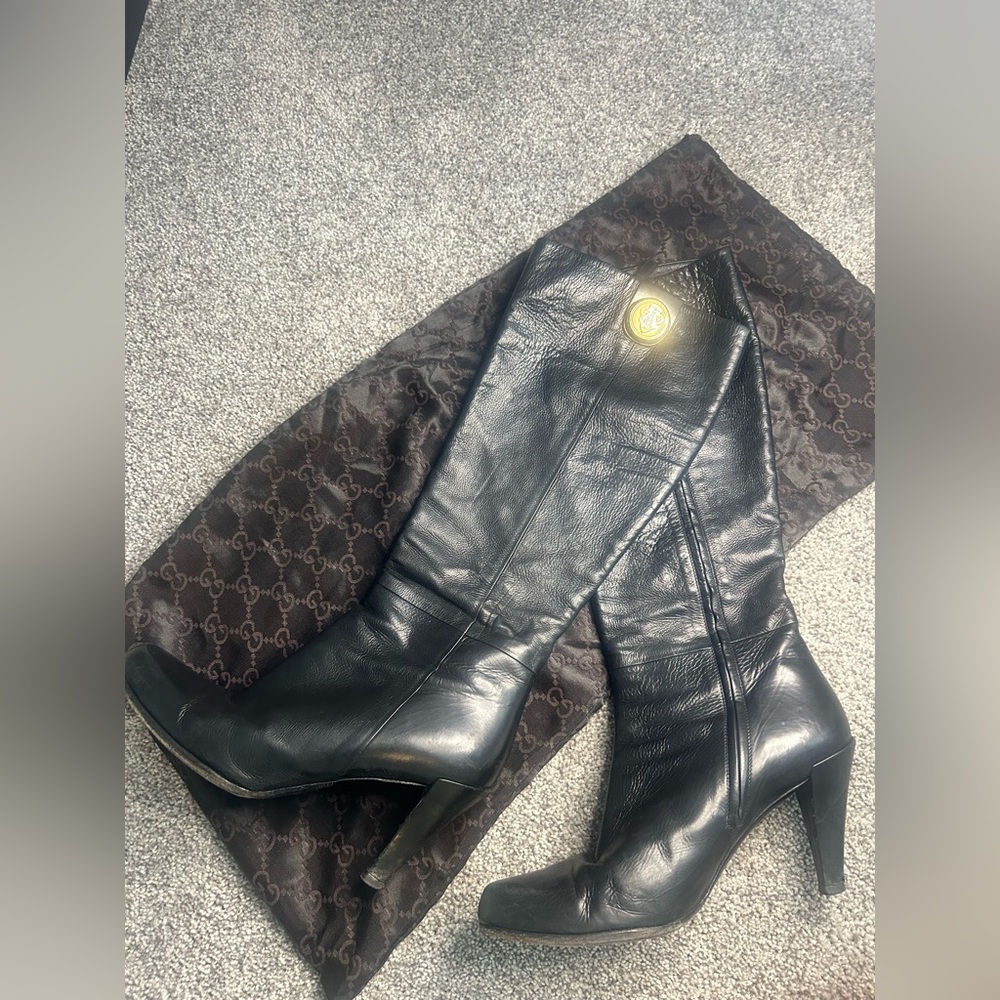 Gucci Hysteria Knee Boots-Vintage